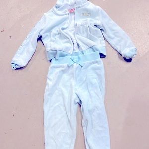 Juicy couture velvet tracksuit 2t